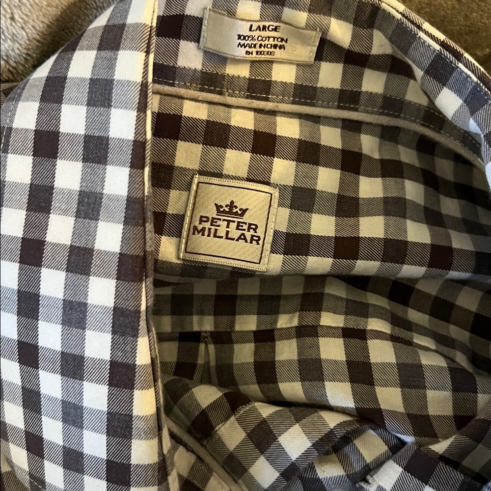 6 Peter Millar Button Down Shirts. Large - image 7